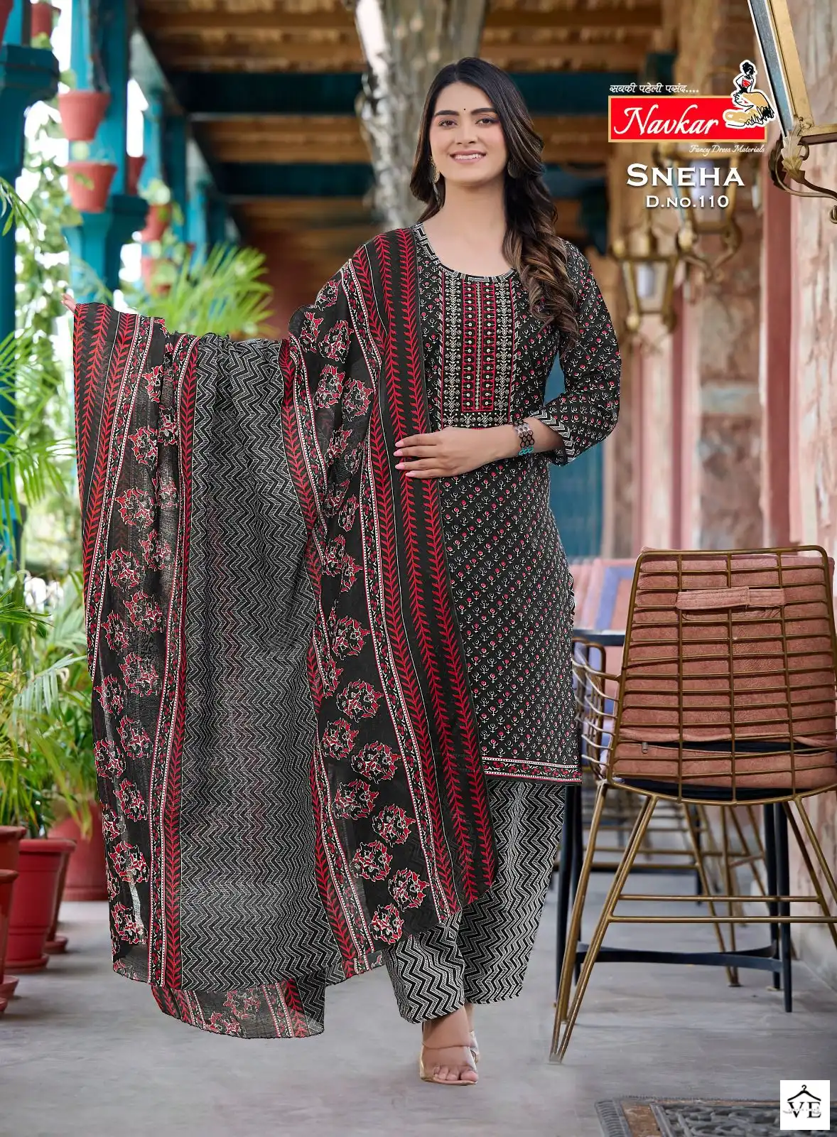 Navkar Sneha Mix Cotton Wholesale Readymade Salwar Suit Catalog — Wholesale Salwar Suits, MPA wholesale from Surat - Gallery Image 10