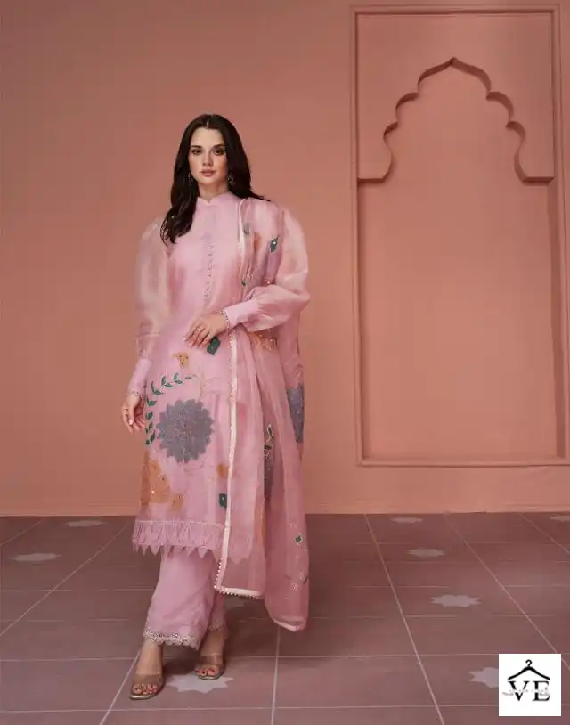 Sayuri Sofiya Organza Wholesale Designer Salwar Suits Catalog - Image 3