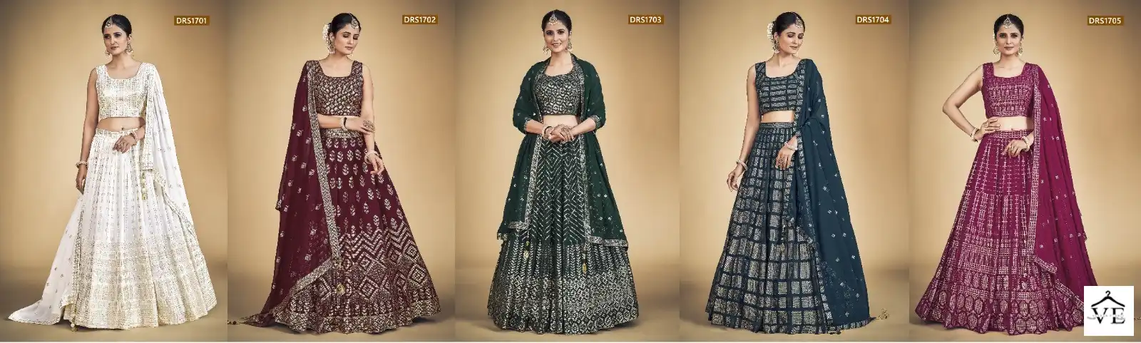 Vardan Ethnic Sophia Georgette Wholesale Lehenga Catalog — Wholesale Lehenga, MPA wholesale from Surat — view 2