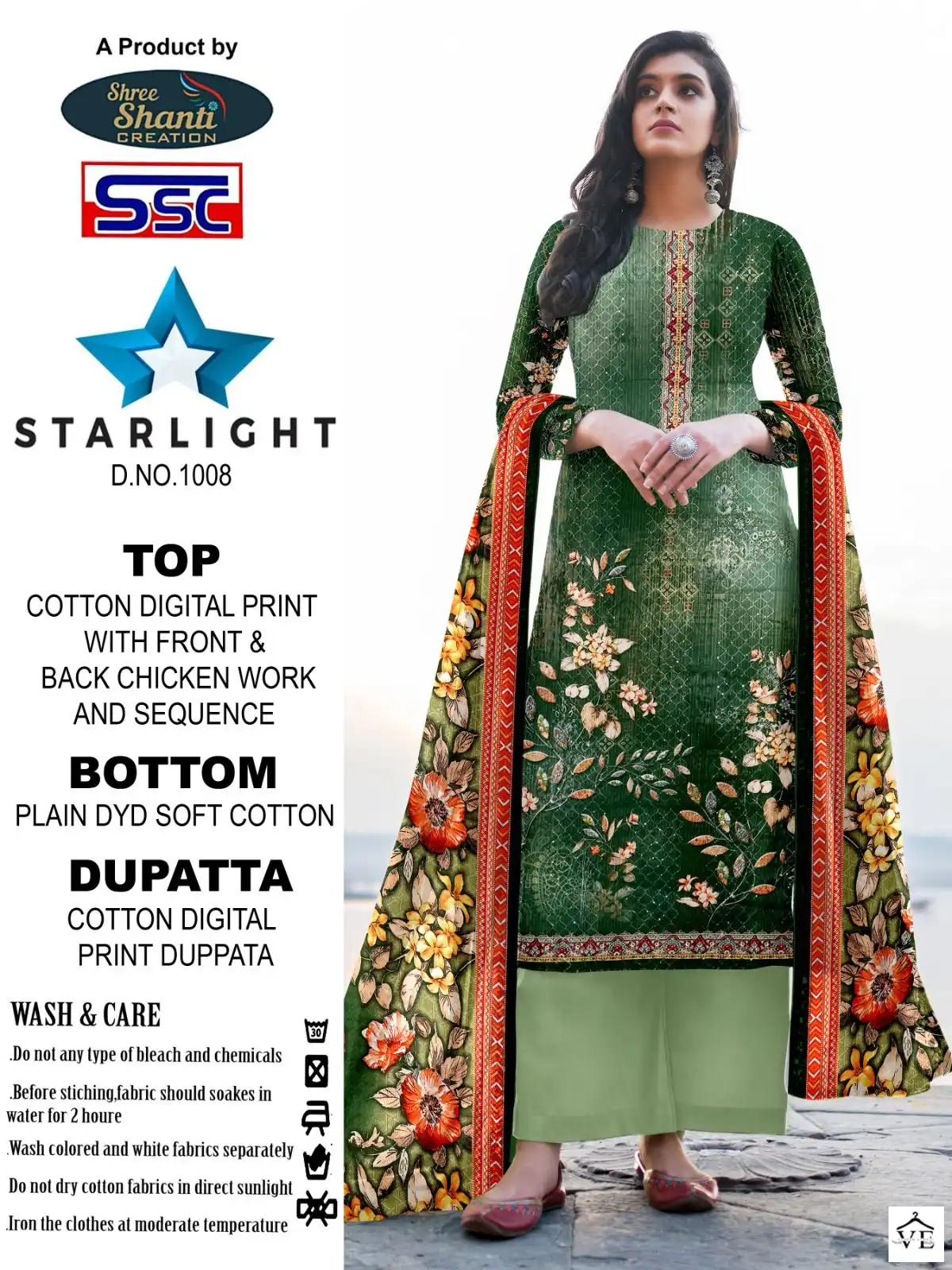 Ssc Starlight Cotton Wholesale Designer Salwar Suit Catalog — Wholesale Salwar Suits, MPA wholesale from Surat - Gallery Image 8