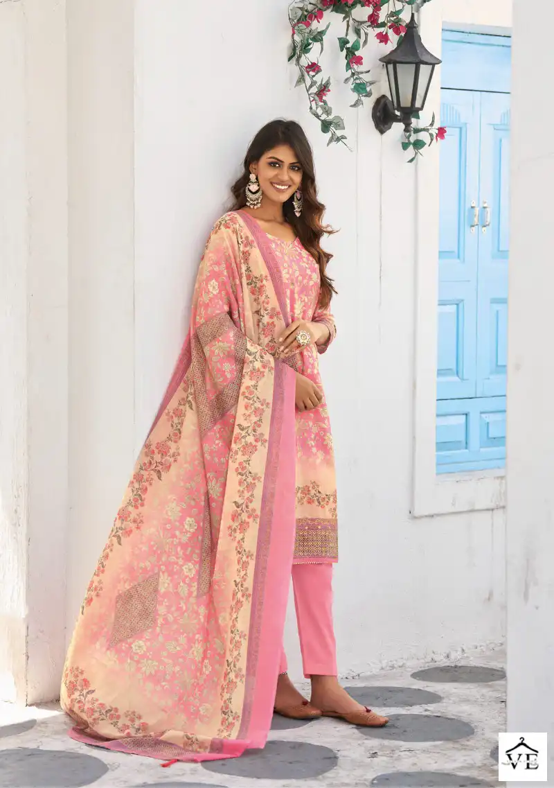 Rama Fashions Stella Soft Cambric Cotton Wholesale Designer Salwar Suit Catalog — Wholesale Salwar Suits, MPA wholesale from Surat - Gallery Image 2