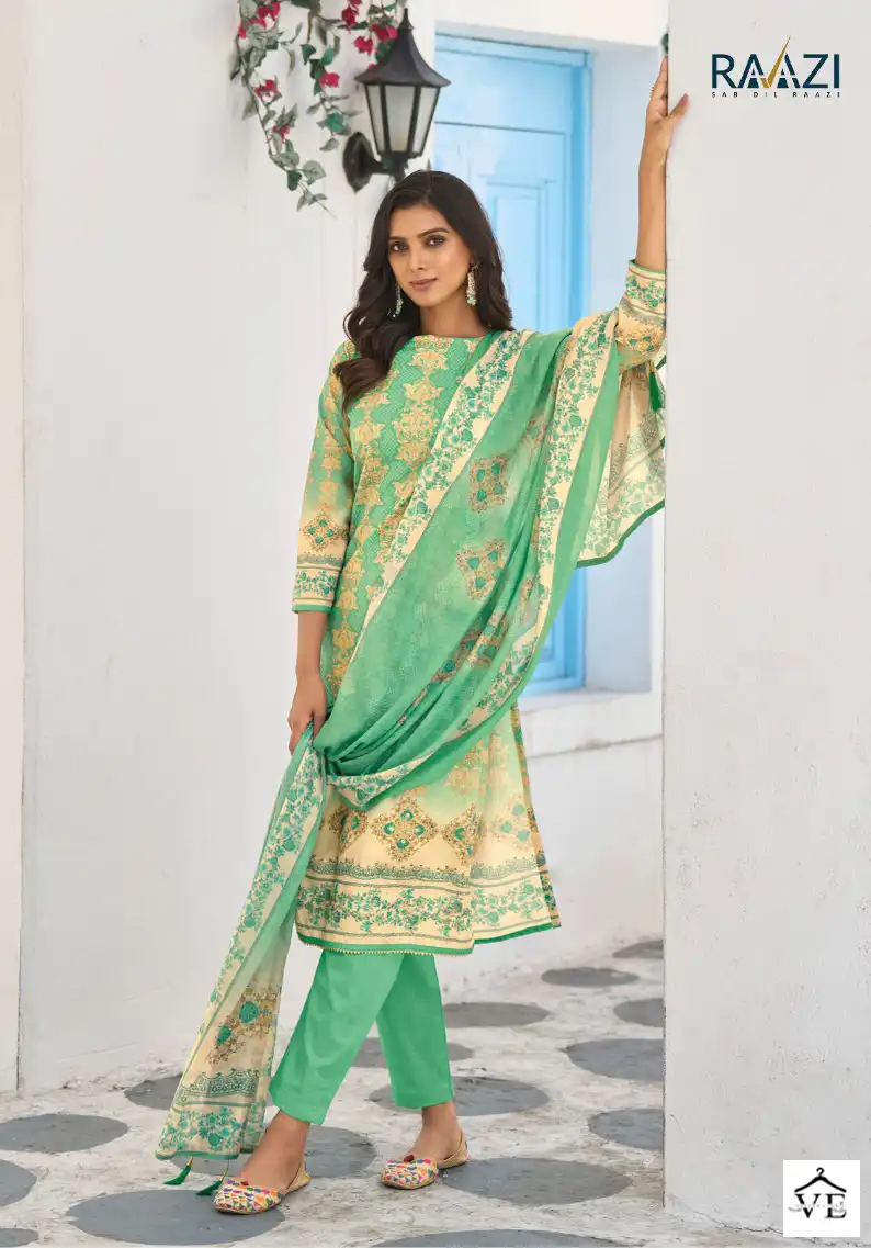 Rama Fashions Stella Soft Cambric Cotton Wholesale Designer Salwar Suit Catalog — Wholesale Salwar Suits, MPA wholesale from Surat - Gallery Image 7