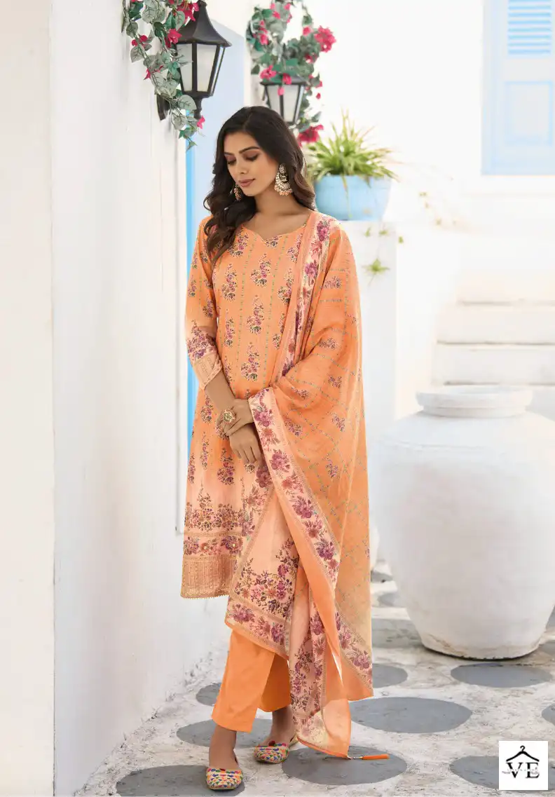 Rama Fashions Stella Soft Cambric Cotton Wholesale Designer Salwar Suit Catalog — Wholesale Salwar Suits, MPA wholesale from Surat - Gallery Image 8