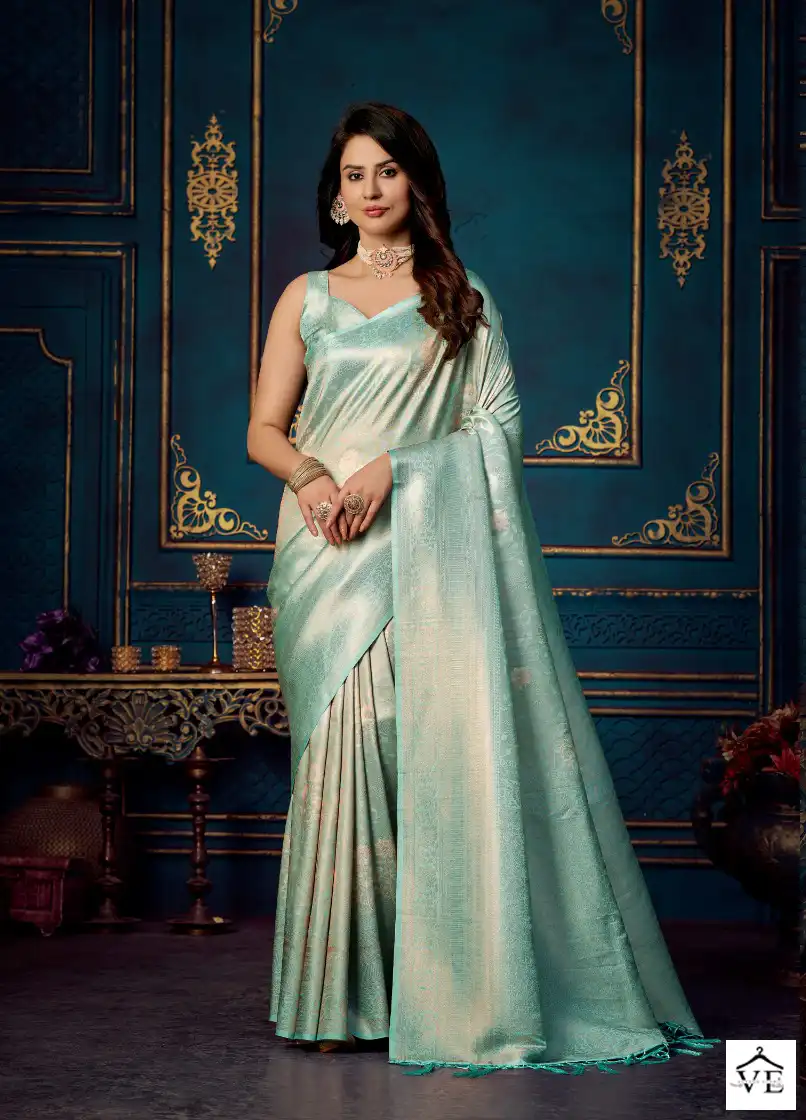 The Fabrica Stirling Vol 2 Soft Jacquard Wholesale Sarees Catalog — Wholesale Sarees, MPA wholesale from Surat — view 6