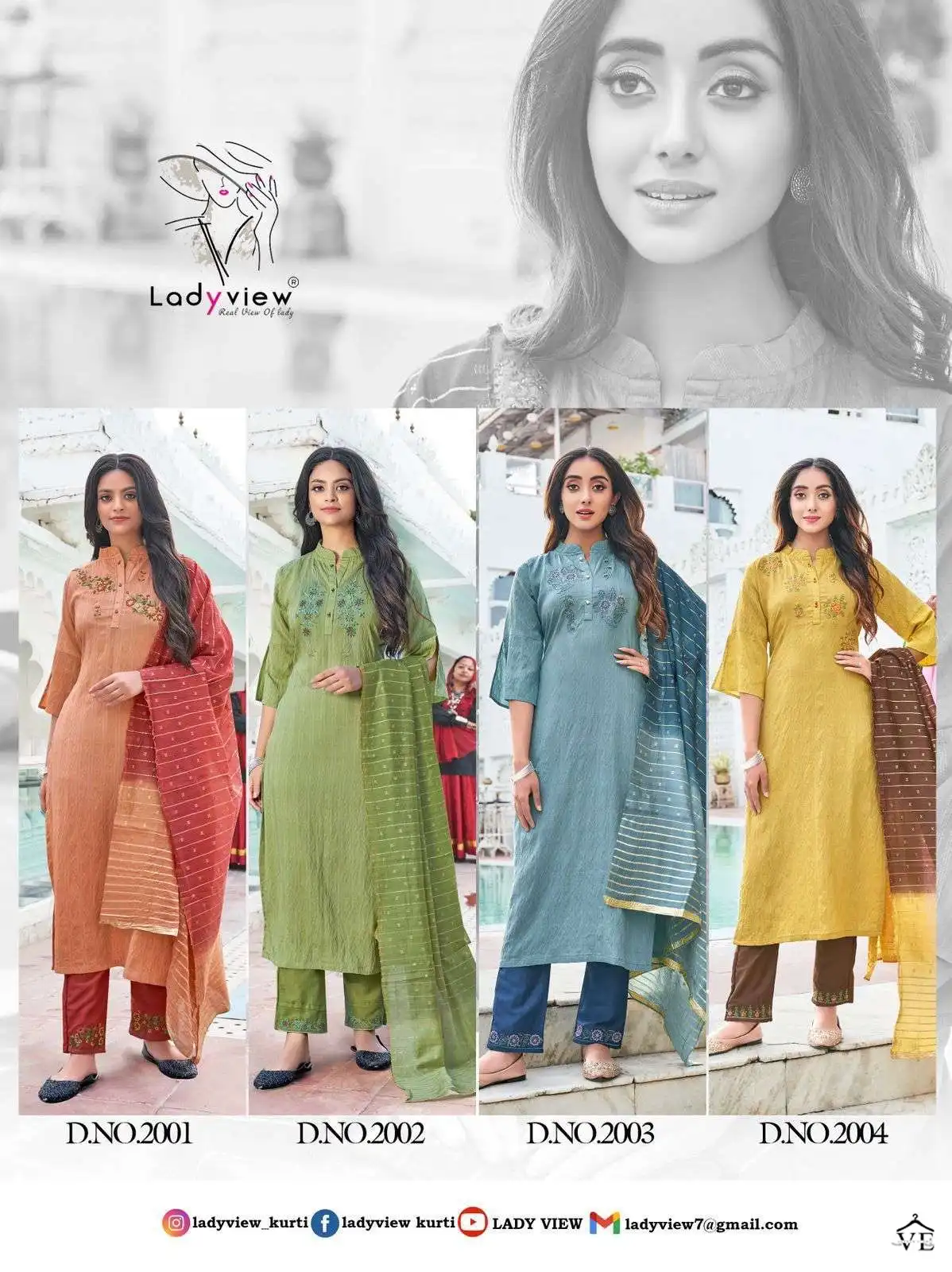 Vardan Ethnic Sundra Vol 2 Premium Nylon Viscose Wholesale Readymade Salwar Suit Catalog — Wholesale Salwar Suits, MPA wholesale from Surat — view 4