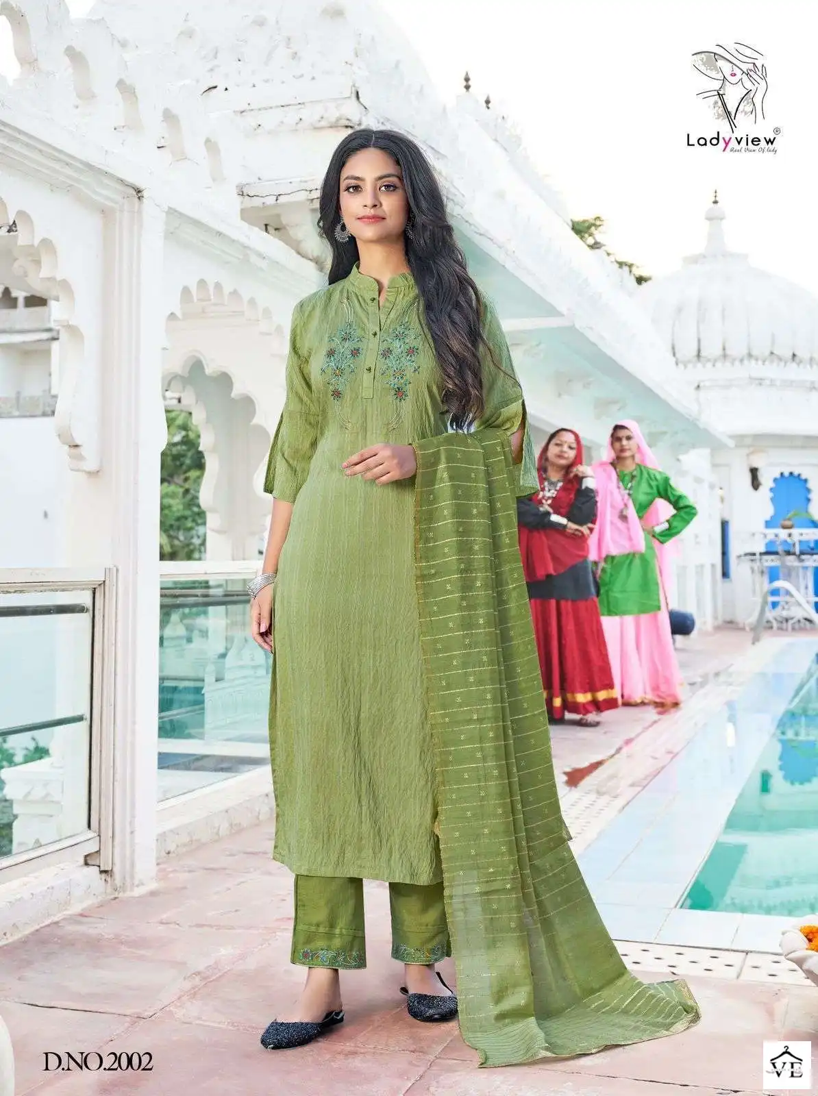Vardan Ethnic Sundra Vol 2 Premium Nylon Viscose Wholesale Readymade Salwar Suit Catalog — Wholesale Salwar Suits, MPA wholesale from Surat - Gallery Image 2