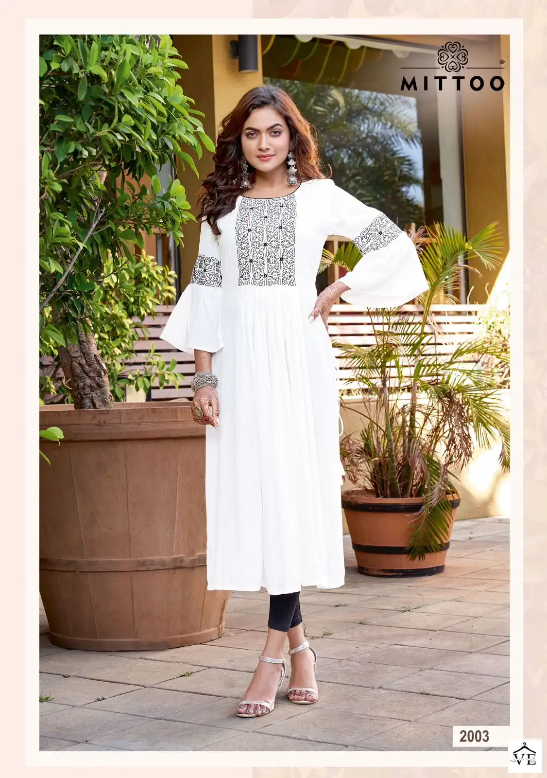 Mittoo Swagat Rincle Rayon Wholesale Kurtis Catalog — Wholesale Kurtis, MPA wholesale from Surat - Gallery Image 2