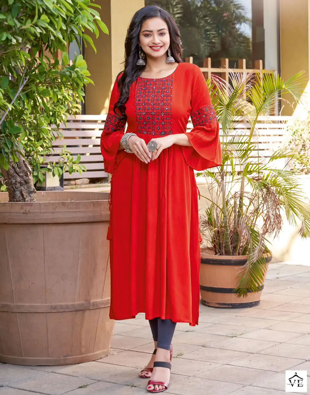 Mittoo Swagat Rincle Rayon Wholesale Kurtis Catalog — Wholesale Kurtis, MPA wholesale from Surat — view 1