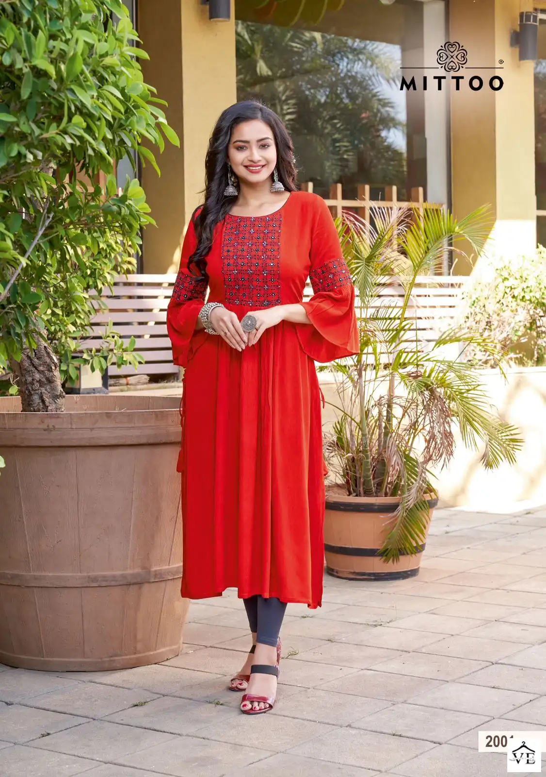 Mittoo Swagat Rincle Rayon Wholesale Kurti Catalog — Wholesale Kurtis, MPA wholesale from Surat — view 4