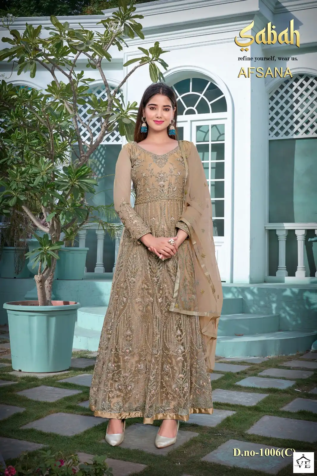 Vardan Ethnic Sabah Afsana Vol 2 Heavy Butterfly Net Wholesale Designer Salwar Suit Catalog — Wholesale Salwar Suits, MPA wholesale from Surat - Gallery Image 3