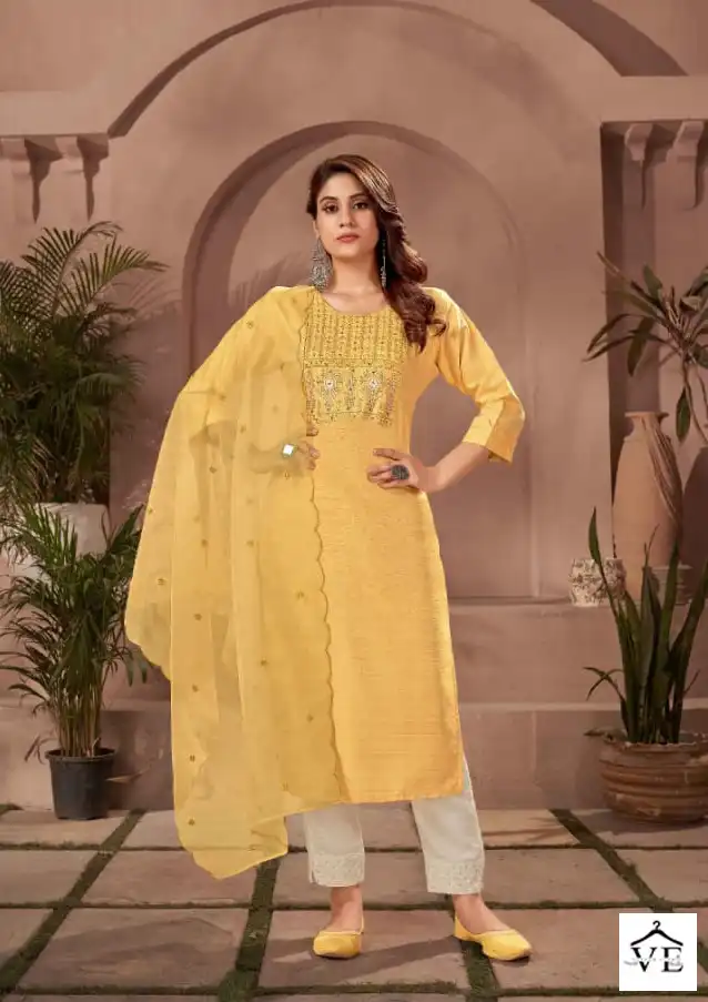 Vardan Ethnic Sadhana Fancy Wholesale Readymade Salwar Suit Catalog — Wholesale Salwar Suits, MPA wholesale from Surat - Gallery Image 2