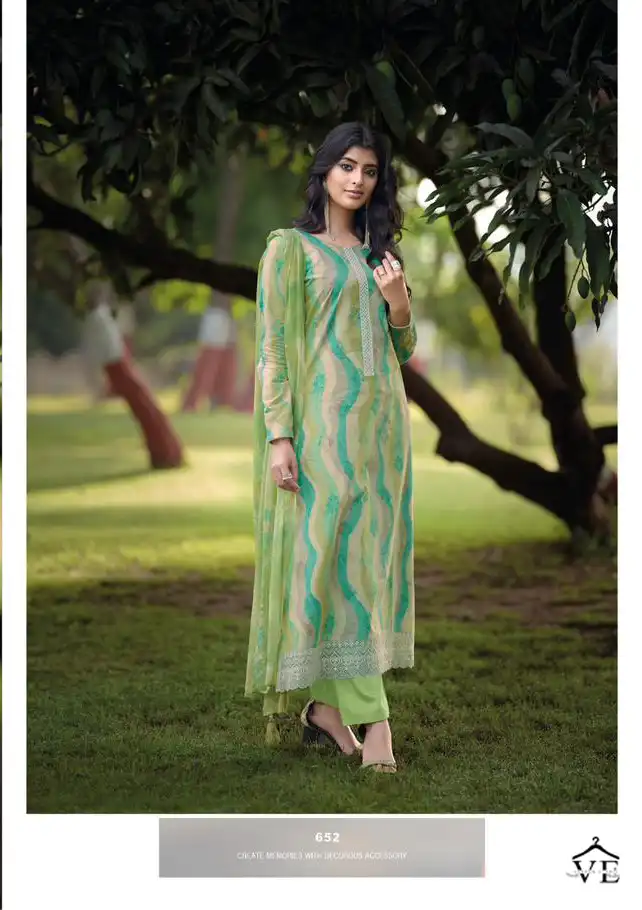 Kilory Trends Sharon Pure Lawn Cotton Wholesale Designer Salwar Suit Catalog — Wholesale Salwar Suits, MPA wholesale from Surat — view 3