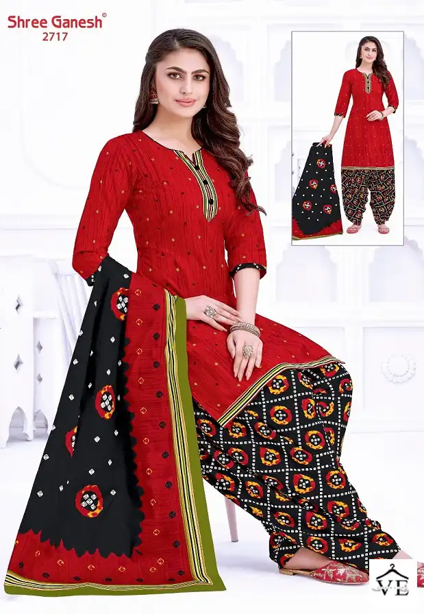 Shree Ganesh Hansika Vol 7 Cotton Wholesale Readymade Salwar Suit Catalog — Wholesale Salwar Suits, MPA wholesale from Surat - Gallery Image 16