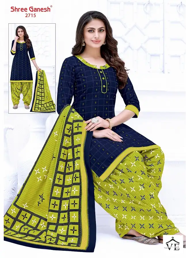 Shree Ganesh Hansika Vol 7 Cotton Wholesale Readymade Salwar Suit Catalog — Wholesale Salwar Suits, MPA wholesale from Surat - Gallery Image 20