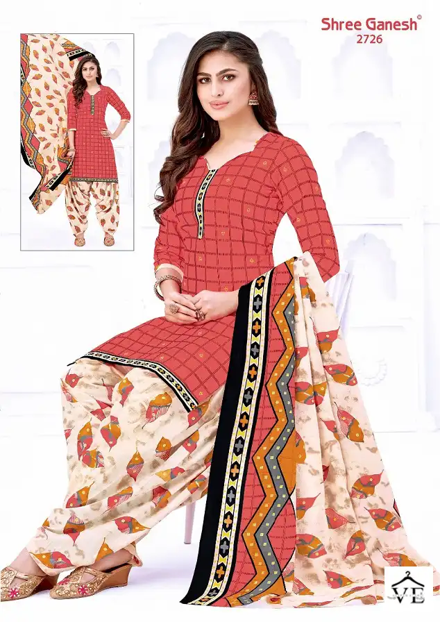 Shree Ganesh Hansika Vol 7 Cotton Wholesale Readymade Salwar Suit Catalog — Wholesale Salwar Suits, MPA wholesale from Surat - Gallery Image 22