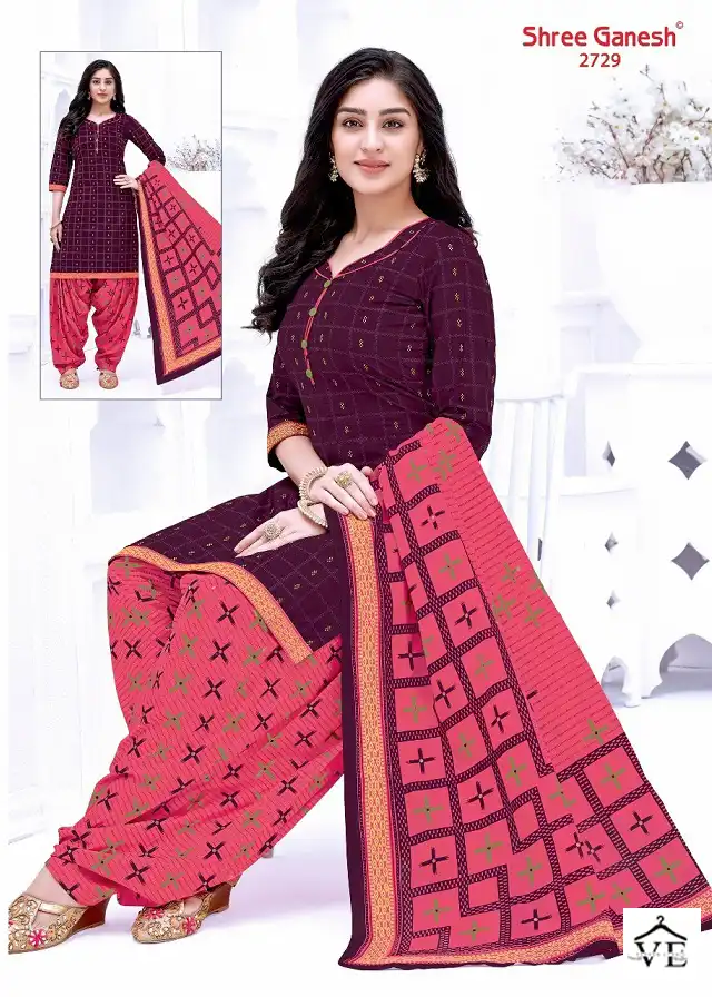 Shree Ganesh Hansika Vol 7 Cotton Wholesale Readymade Salwar Suit Catalog — Wholesale Salwar Suits, MPA wholesale from Surat - Gallery Image 24
