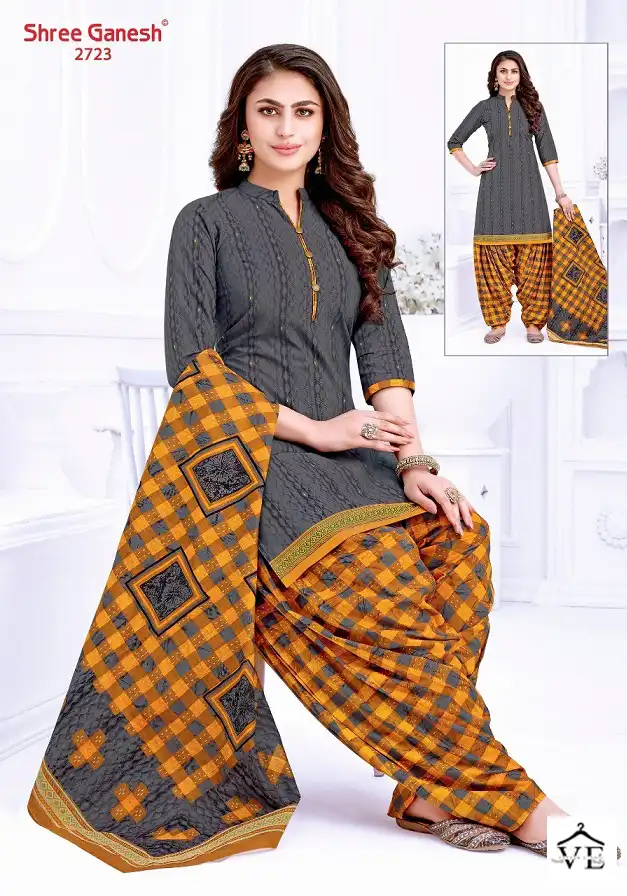 Shree Ganesh Hansika Vol 7 Cotton Wholesale Readymade Salwar Suit Catalog — Wholesale Salwar Suits, MPA wholesale from Surat - Gallery Image 25