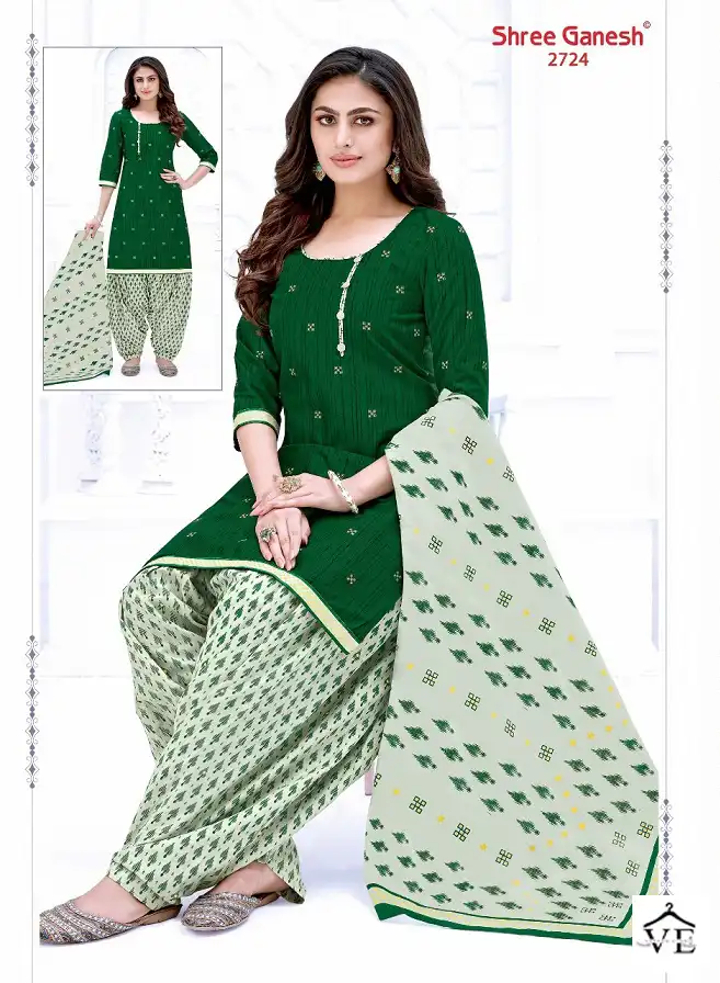 Shree Ganesh Hansika Vol 7 Cotton Wholesale Readymade Salwar Suit Catalog — Wholesale Salwar Suits, MPA wholesale from Surat - Gallery Image 27