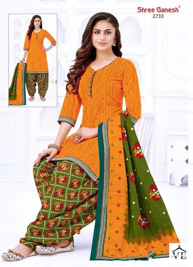 Shree Ganesh Hansika Vol 7 Cotton Wholesale Readymade Salwar Suit Catalog — Wholesale Salwar Suits, MPA wholesale from Surat - Gallery Image 29