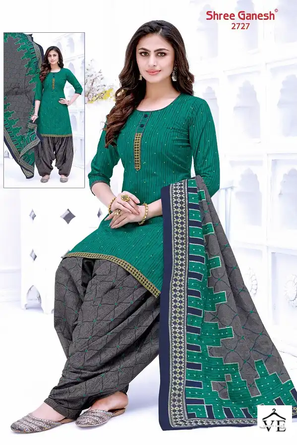 Shree Ganesh Hansika Vol 7 Cotton Wholesale Readymade Salwar Suit Catalog — Wholesale Salwar Suits, MPA wholesale from Surat - Gallery Image 30