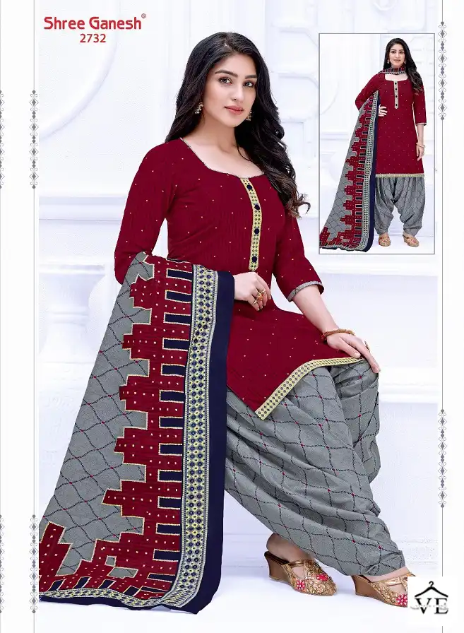 Shree Ganesh Hansika Vol 7 Cotton Wholesale Readymade Salwar Suit Catalog — Wholesale Salwar Suits, MPA wholesale from Surat - Gallery Image 39