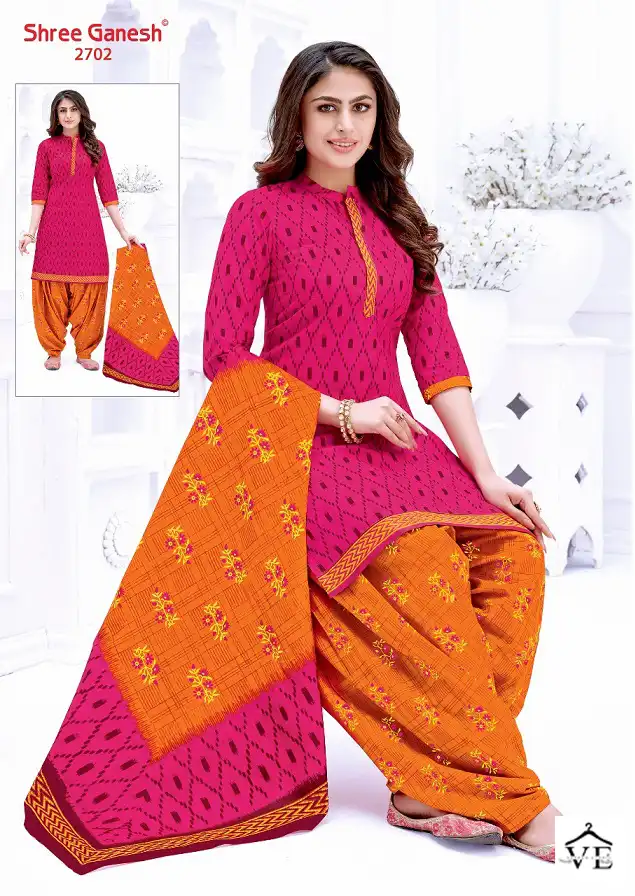 Shree Ganesh Hansika Vol 7 Cotton Wholesale Readymade Salwar Suit Catalog — Wholesale Salwar Suits, MPA wholesale from Surat - Gallery Image 2