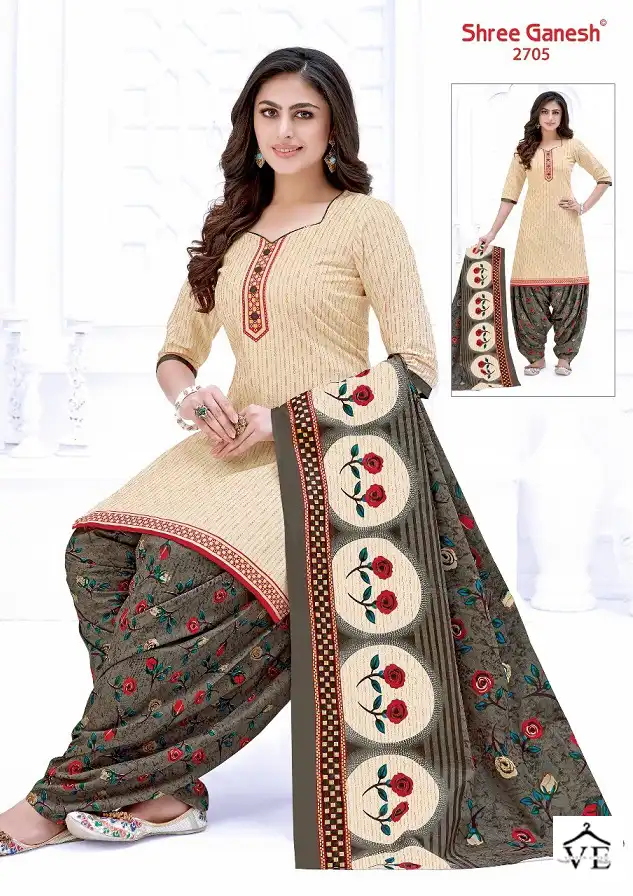 Shree Ganesh Hansika Vol 7 Cotton Wholesale Readymade Salwar Suit Catalog — Wholesale Salwar Suits, MPA wholesale from Surat - Gallery Image 5