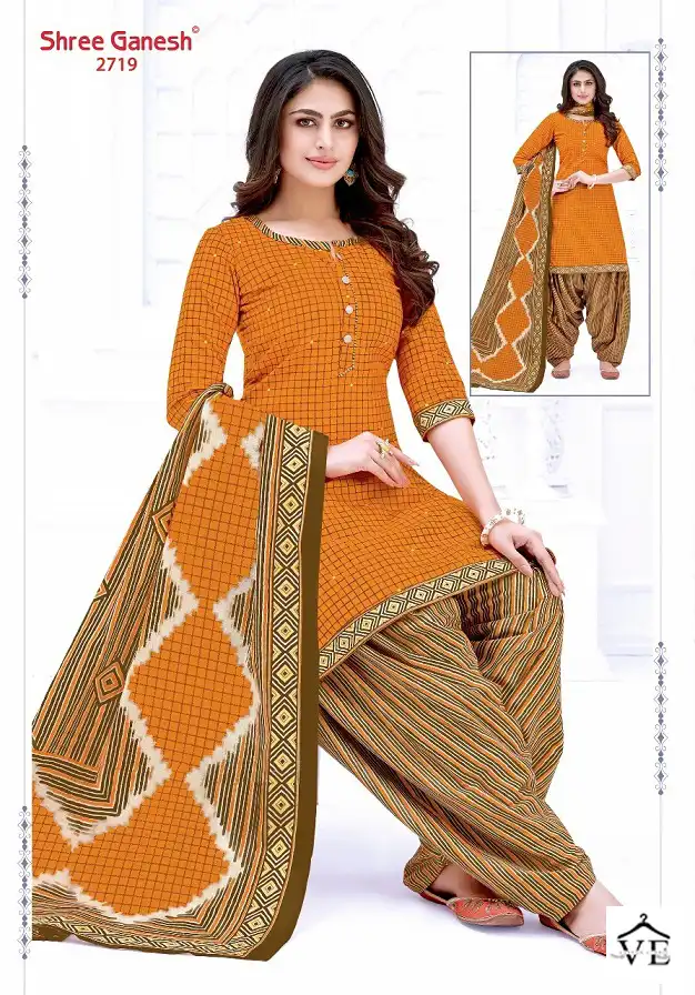 Shree Ganesh Hansika Vol 7 Cotton Wholesale Readymade Salwar Suit Catalog — Wholesale Salwar Suits, MPA wholesale from Surat - Gallery Image 9