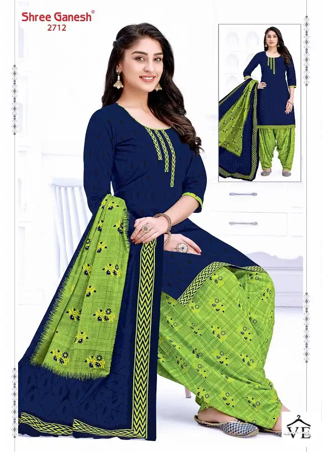 Shree Ganesh Hansika Vol 7 Cotton Wholesale Readymade Salwar Suit Catalog — Wholesale Salwar Suits, MPA wholesale from Surat - Gallery Image 11