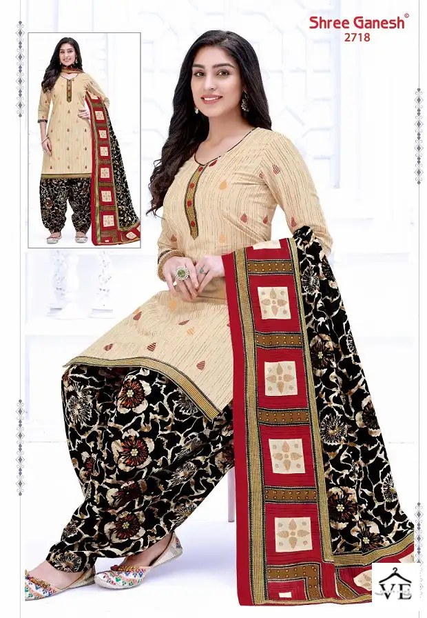 Shree Ganesh Hansika Vol 7 Cotton Wholesale Readymade Salwar Suit Catalog — Wholesale Salwar Suits, MPA wholesale from Surat - Gallery Image 12