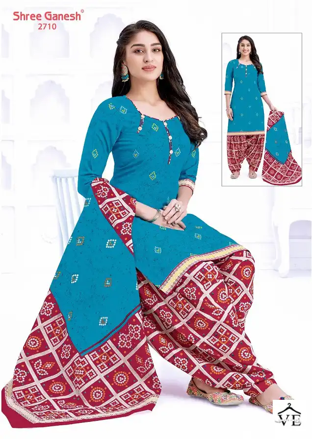 Shree Ganesh Hansika Vol 7 Cotton Wholesale Readymade Salwar Suit Catalog — Wholesale Salwar Suits, MPA wholesale from Surat - Gallery Image 13