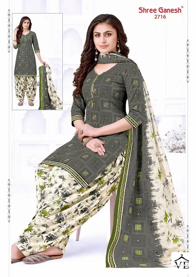 Shree Ganesh Hansika Vol 7 Cotton Wholesale Readymade Salwar Suit Catalog — Wholesale Salwar Suits, MPA wholesale from Surat - Gallery Image 14