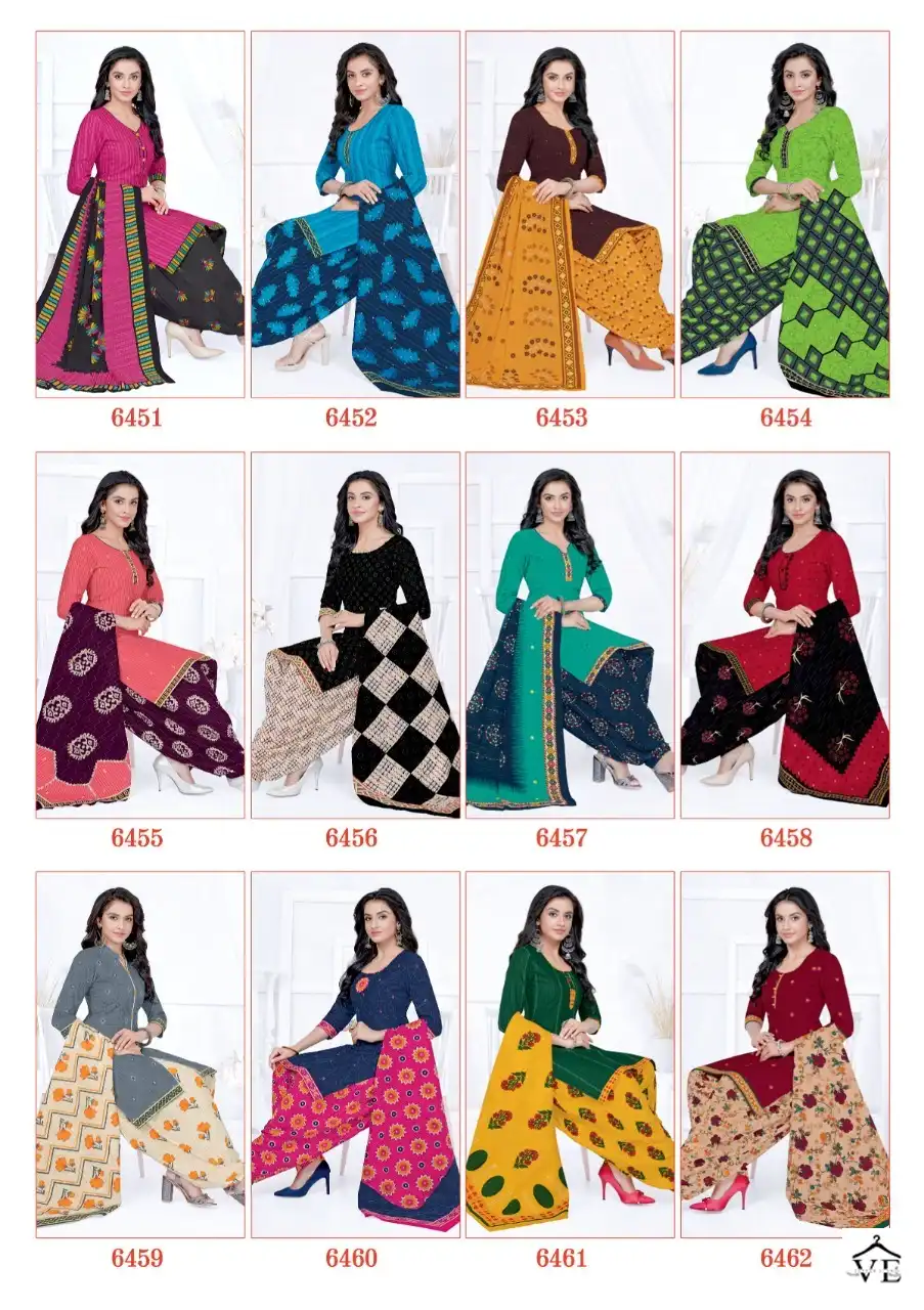 Vardan Ethnic Pankhi Vol 4 Cotton Wholesale Readymade Salwar Suit Catalog — Wholesale Salwar Suits, MPA wholesale from Surat — view 13