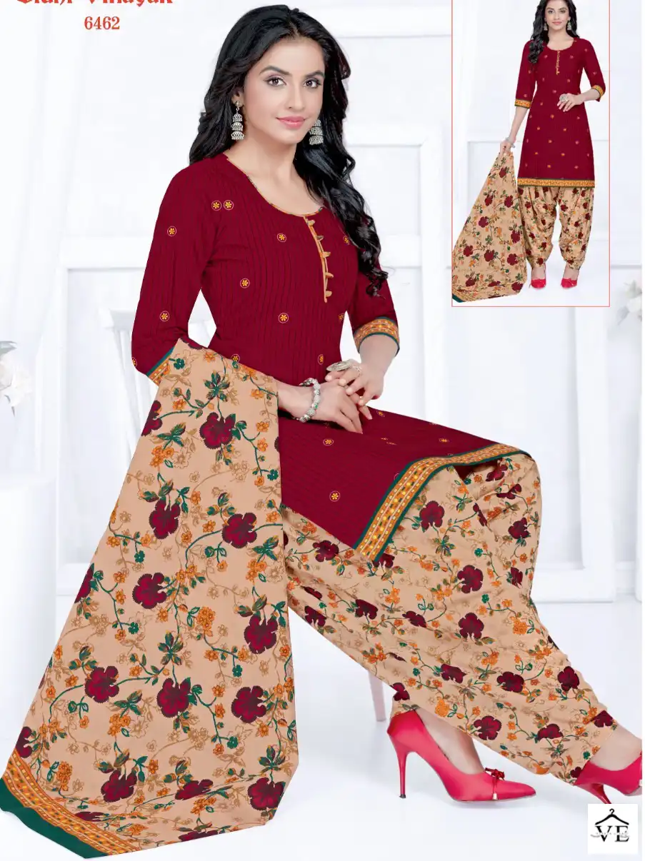 Vardan Ethnic Pankhi Vol 4 Cotton Wholesale Readymade Salwar Suit Catalog — Wholesale Salwar Suits, MPA wholesale from Surat - Gallery Image 8