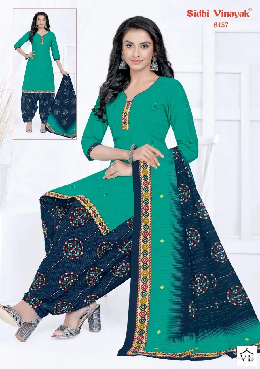 Vardan Ethnic Pankhi Vol 4 Cotton Wholesale Readymade Salwar Suit Catalog — Wholesale Salwar Suits, MPA wholesale from Surat - Gallery Image 9