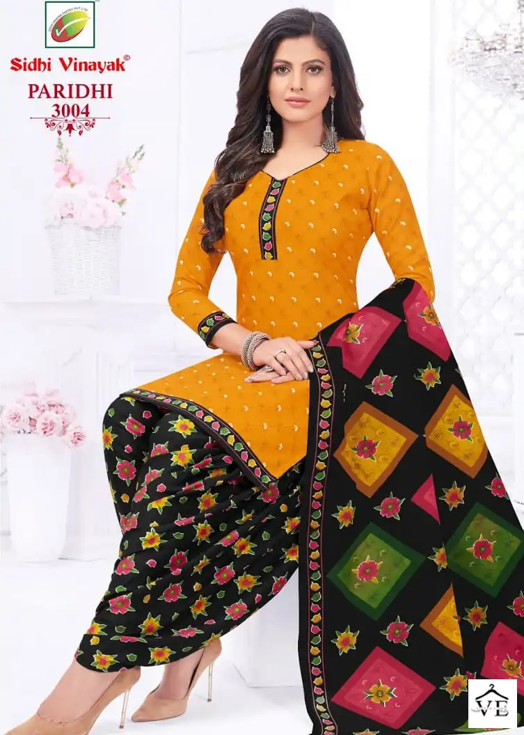 Vardan Ethnic Sidhi Vinayak Paridhi Vol3 Pure Cotton Wholesale Readymade Salwar Suit Catalog — Wholesale Salwar Suits, MPA wholesale from Surat — view 1