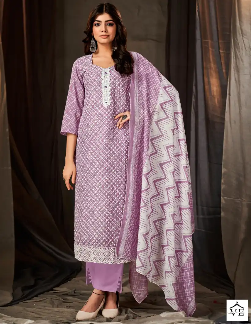 Bipson Thar 2194 Pure Cotton Wholesale Salwar Suit Catalog — Wholesale Salwar Suits, MPA wholesale from Surat — view 1