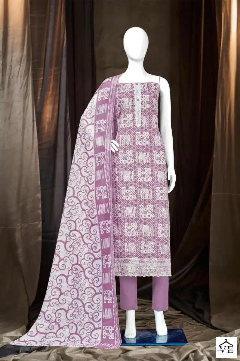 Bipson Thar 2195 Pure Cotton Wholesale Salwar Suit Catalog — Wholesale Salwar Suits, MPA wholesale from Surat — view 2