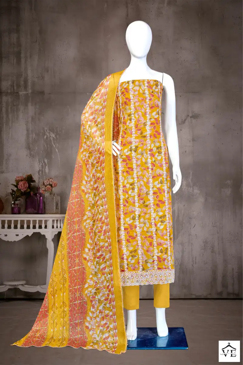 Bipson Thar 2197 Pure Cotton Wholesale Salwar Suit Catalog — Wholesale Salwar Suits, MPA wholesale from Surat - Gallery Image 3