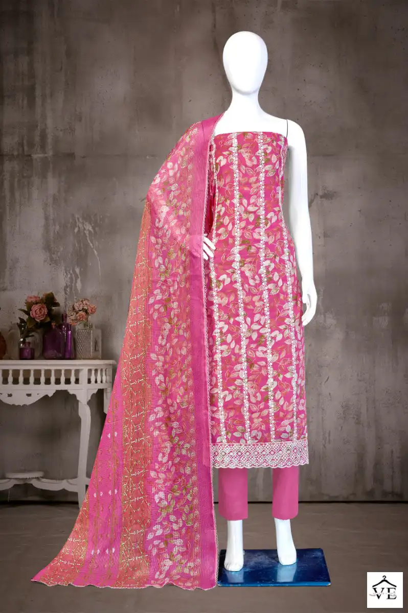 Bipson Thar 2197 Pure Cotton Wholesale Salwar Suit Catalog — Wholesale Salwar Suits, MPA wholesale from Surat — view 5
