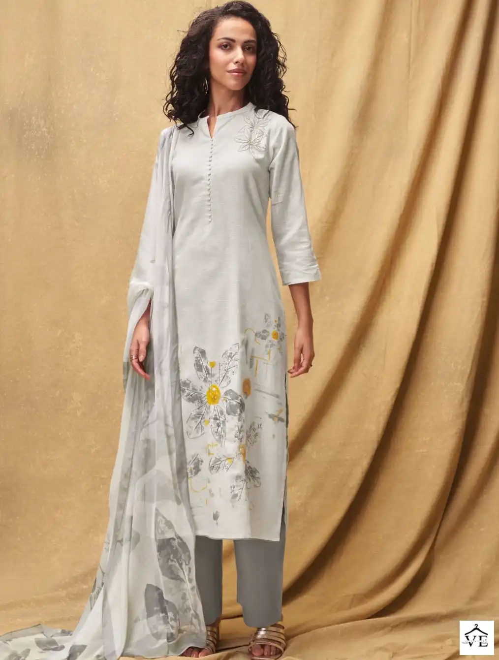 Ganga Tracey 1759 Premium Cotton Linen Wholesale Designer Salwar Suit Catalog — Wholesale Salwar Suits, MPA wholesale from Surat — view 1