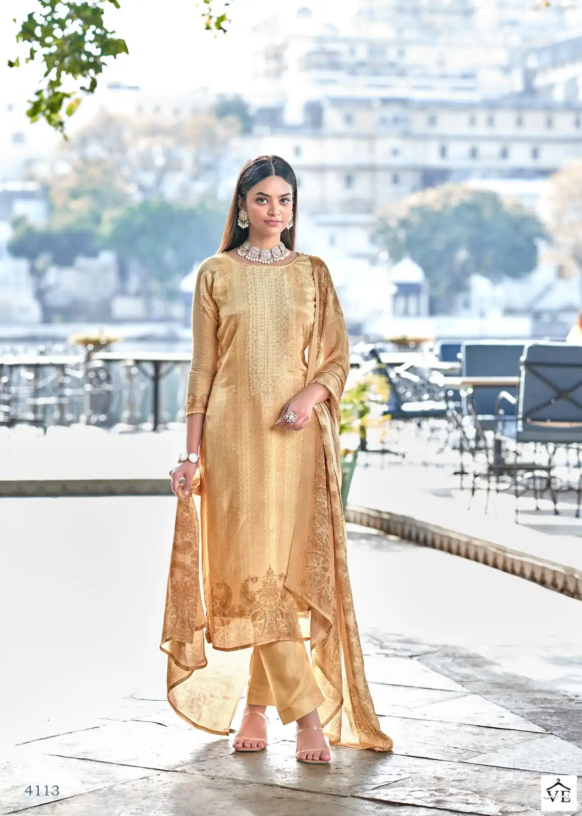 Bela Tulua Pure Muslin Wholesale Designer Salwar Suit Catalog — Wholesale Salwar Suits, MPA wholesale from Surat — view 2