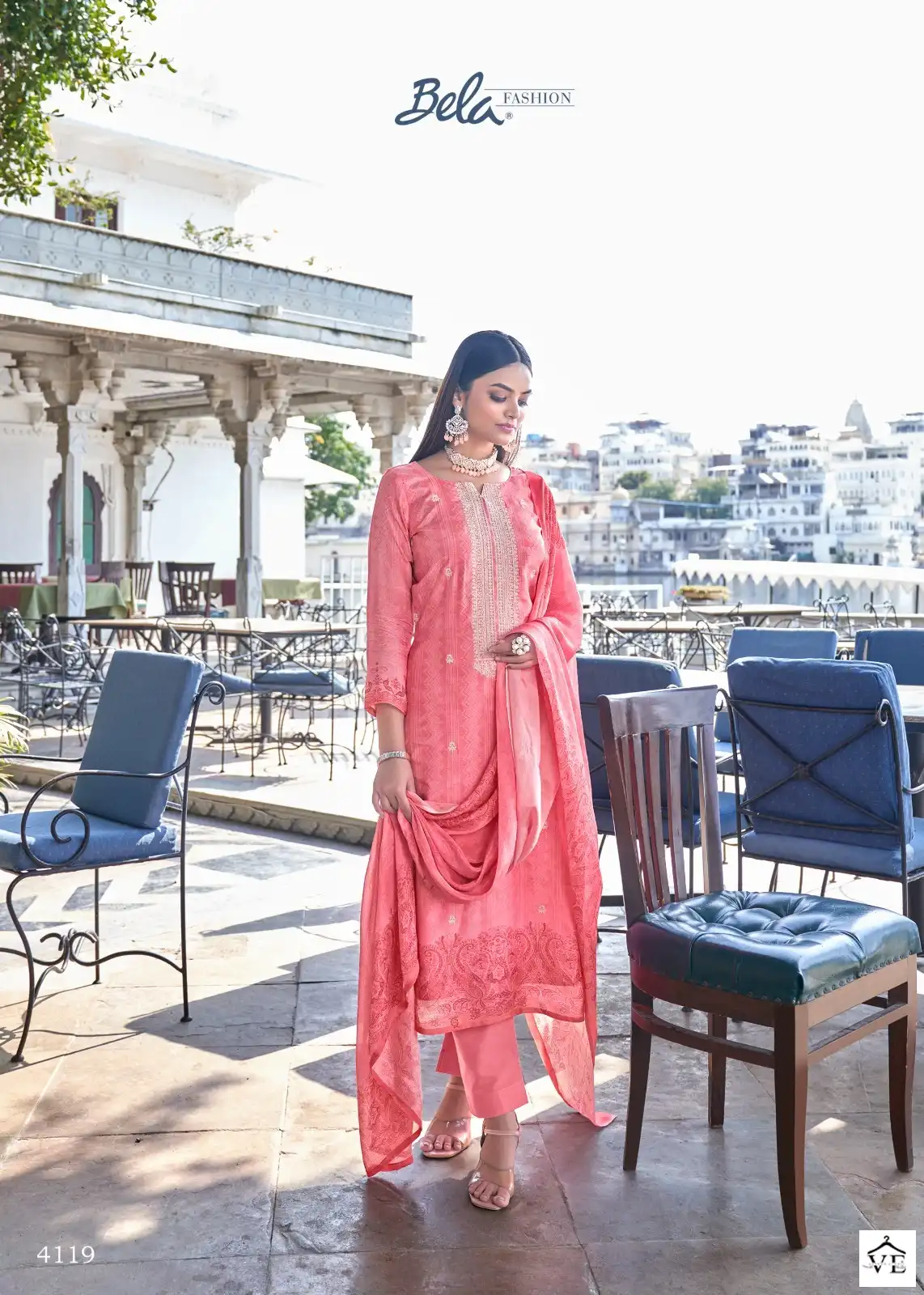 Bela Tulua Pure Muslin Wholesale Designer Salwar Suit Catalog — Wholesale Salwar Suits, MPA wholesale from Surat — view 6