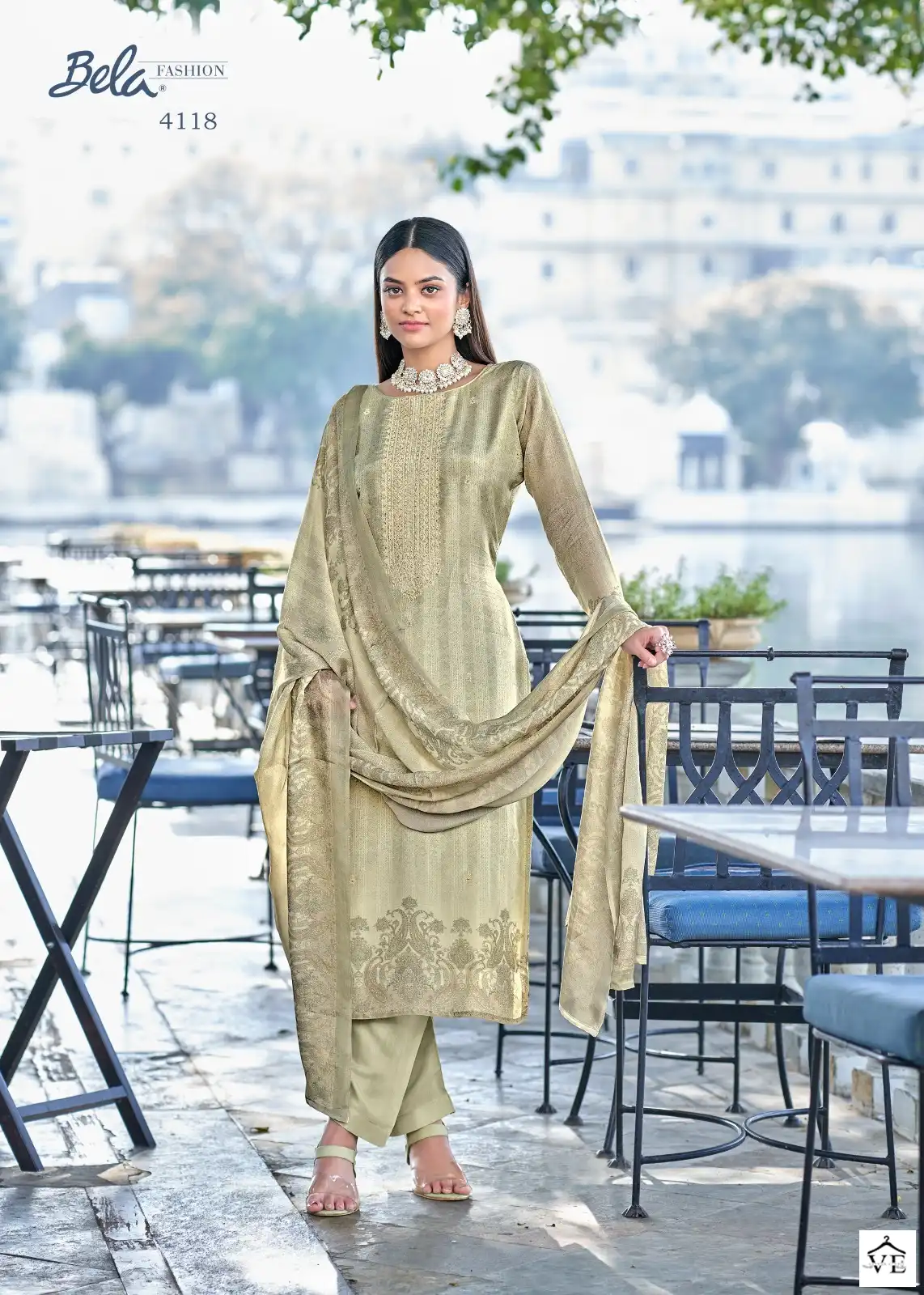 Bela Tulua Pure Muslin Wholesale Designer Salwar Suit Catalog — Wholesale Salwar Suits, MPA wholesale from Surat — view 7