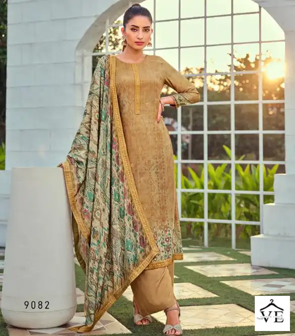 Glossy The Wild Vol 5 Pure Viscose Muslin Wholesale Designer Salwar Suit Catalog — Wholesale Salwar Suits, MPA wholesale from Surat — view 1