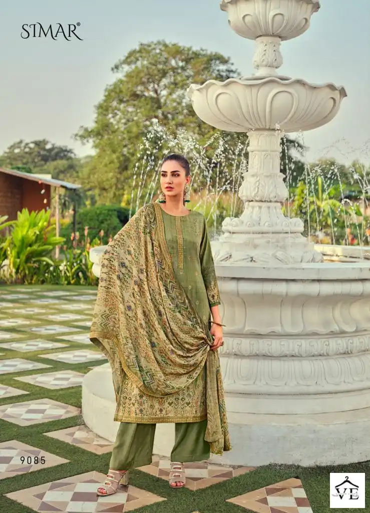 Glossy The Wild Vol 5 Pure Viscose Muslin Wholesale Designer Salwar Suit Catalog — Wholesale Salwar Suits, MPA wholesale from Surat - Gallery Image 5