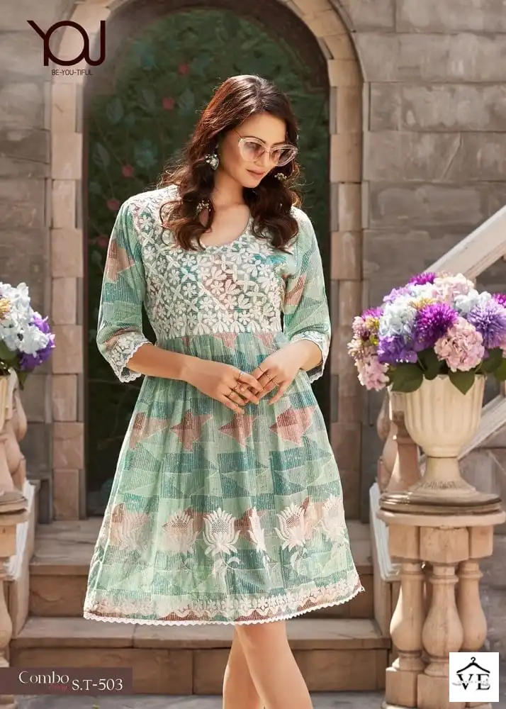 Vardan Ethnic Tunics Heavy Pure Cotton Wholesale Kurtis Catalog — Wholesale Kurtis, MPA wholesale from Surat - Gallery Image 2