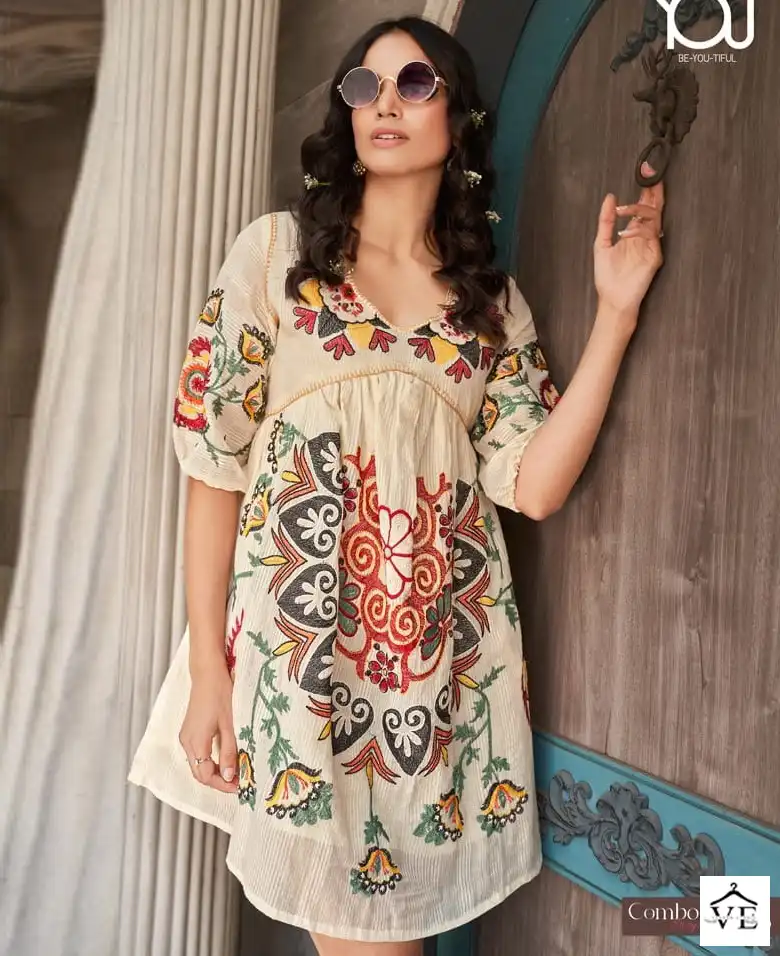 Vardan Ethnic Tunics Heavy Pure Cotton Wholesale Kurtis Catalog — Wholesale Kurtis, MPA wholesale from Surat — view 1