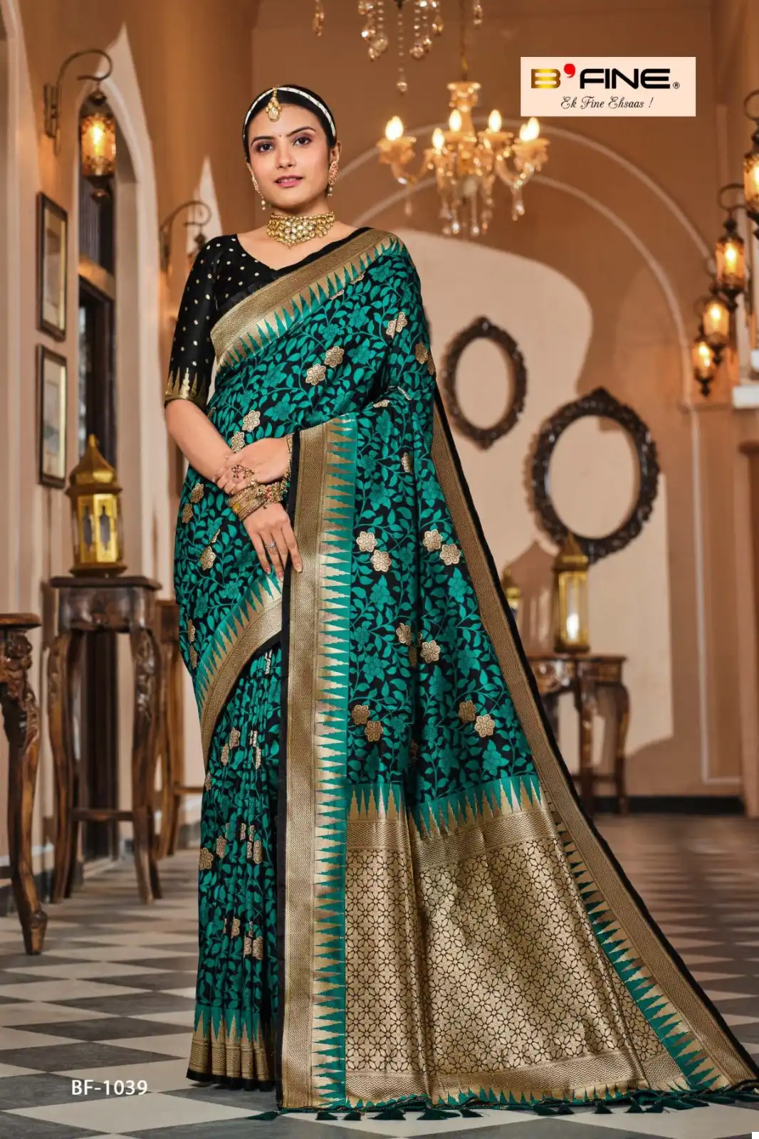 Vardan Ethnic Ujwala Silk Wholesale Sarees Catalog — Wholesale Sarees, MPA wholesale from Surat — view 7