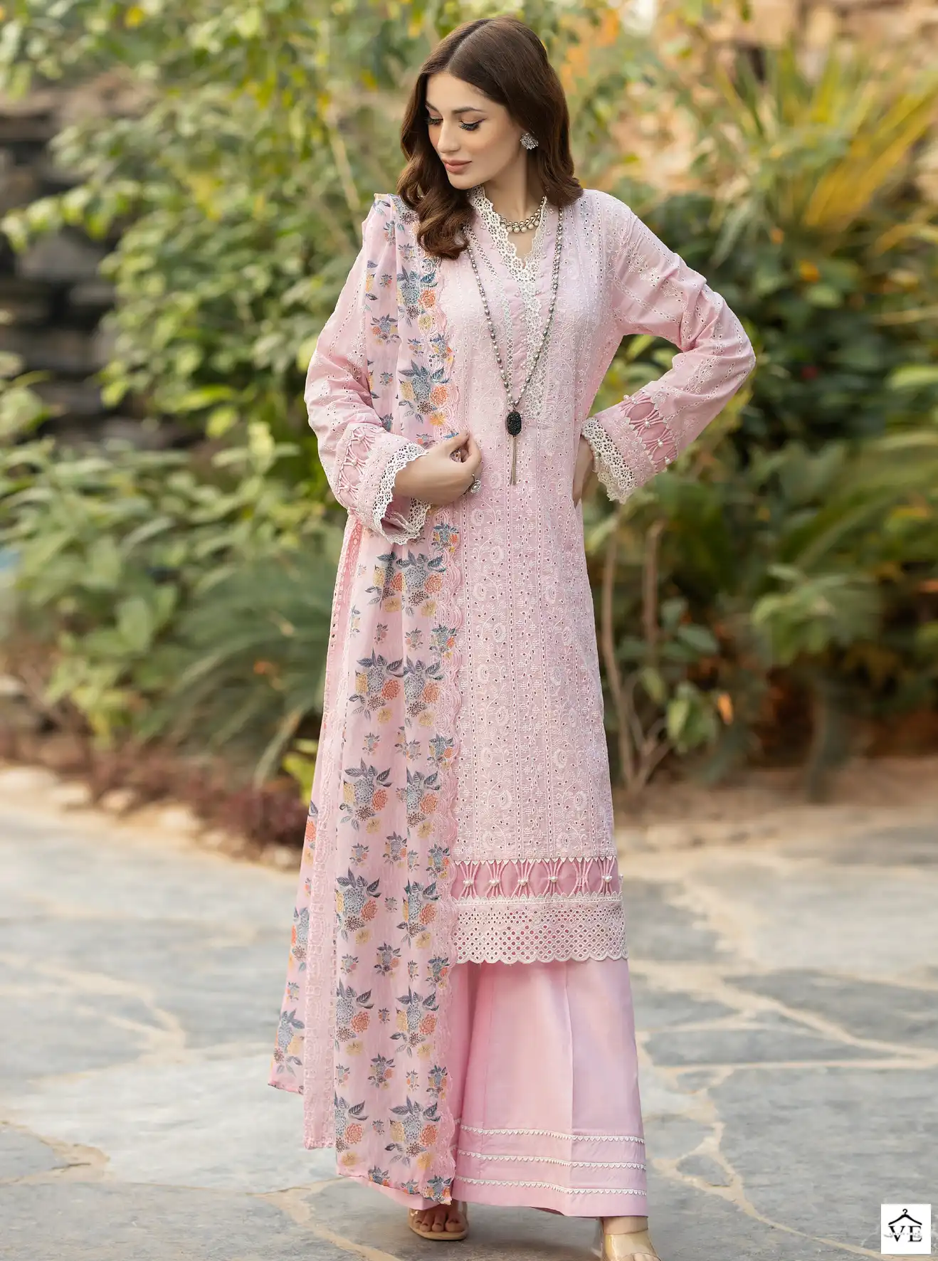 Al_Khushbu 4089 Pure Cambric Cotton Wholesale Pakistani Salwar Suit Catalog — Wholesale Salwar Suits, MPA wholesale from Surat — view 1